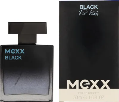 Image de Mexx Black For Him Eau de Toilette, 50 ml
