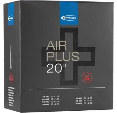 Produktbild von Schwalbe Fahrradschlauch Air Plus 7, 20" 40/62-406, SV 40 mm