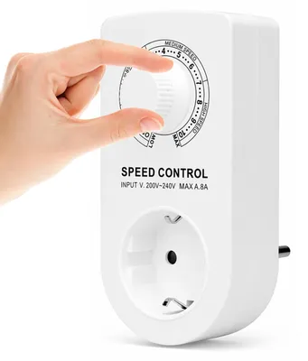 Productafbeelding van Toerentalregelaar 230 V motor, 8 A, traploze regeling, 1600 W