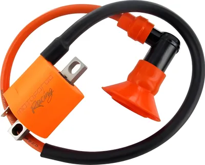 Obrázek produktu pro Motoforce zapalovací cívka RACING, 1 pin, 90° svíčka kompatibilní s Minarelli / Suzuki