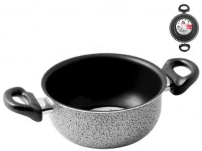 Immagine prodotto di HOMe Casseruola 2 Manici Antiaderente Salt N'Pepper Cm26