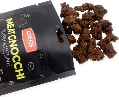Immagine prodotto di 4DOGS Bocconcino per cani Polpette con carne di cervo e corna di cervo 100g