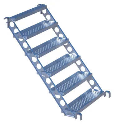 Produktbild von Bautreppe aus Stahl 1,5 x 0,8 m; f. FL 1 m