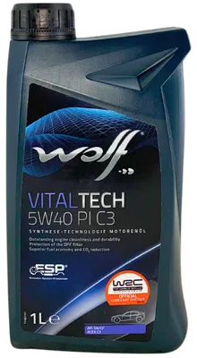 Produktbild von Wolf VitalTech 5W-40 PI C3 1 Liter (1051950)