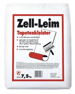Produktbild von PUFAS KVS Zell-Leim Tapetenkleister Tapetenleim 7,5kg