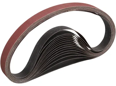 Obrázok produktu pre Brúsne pásy, 25 x 762 mm, 15 kusov, zrniteľnosť 150