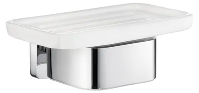 Produktbild von Smedbo ICE - Seifenschalenhalter, Verchromt/Porzellan OK442P