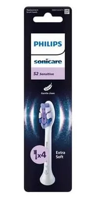 Zdjęcie produktu dla Philips Sensitive HX6054/87 4 końcówki szczoteczki, 4 szt., Biały, 3 mies., Bardzo miękki, Philips, DiamondClean, DiamondClean 9000, DiamondClean Smart, EasyClean, Essence+, ExpertClean,...