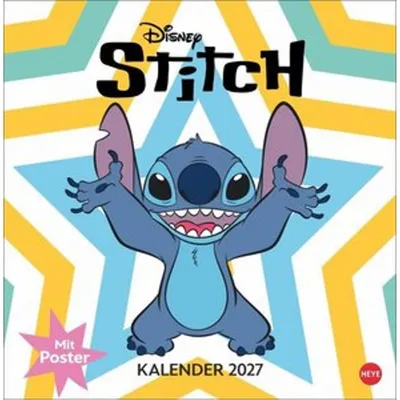 Obrázek produktu pro Brožovaný kalendář Stitch 2027