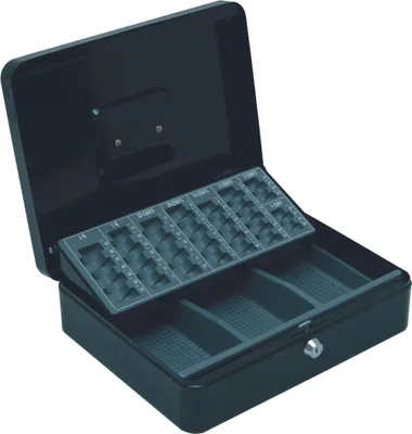 Image de Caisse à monnaie Euro GK 100 (H x L x P en mm) 90 x 300 x 240