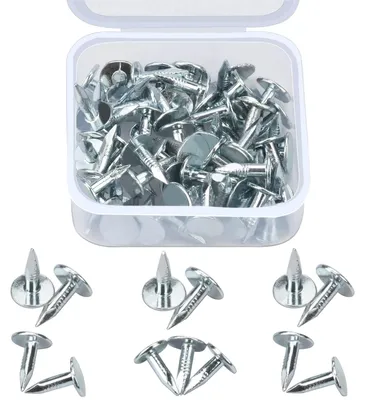 Produktbild von Dachfilznägel Filzdachnägel Dachpappnägel - 12 mm - Verzinkt - 100 Stück