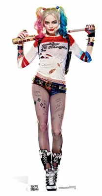 Immagine prodotto di Harley Quinn in cartone di Suicide Squad