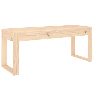 Immagine prodotto di Panchina da giardino 110x38x45 cm in legno di pino massiccio