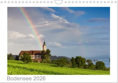 Produktbild von Bodensee 2026 (Wandkalender 2026 DIN A4 quer), CALVENDO Monatskalender