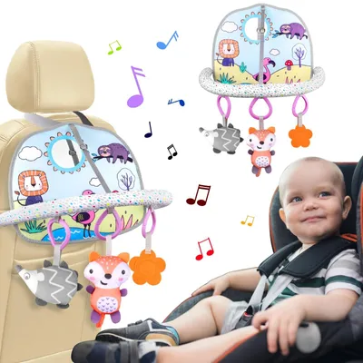 Produktbild von Aktivitätszentrum für Babys im Auto mit Spielzeug