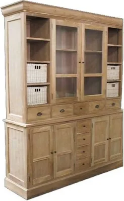 Produktbild von Teako Design Buffetschrank Kallinge Teak Massivholz 48x180x210 cm