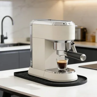 Silikonmatte für Kaffeemaschine, 40x25 cm, rutschfest, hitzebeständig