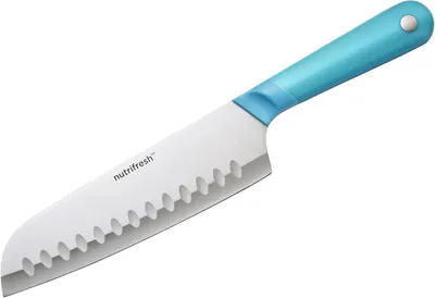 Santoku-Messer 16,5 cm Klinge, Kunststoffgriff, 30,3 cm lang, 0,11 kg