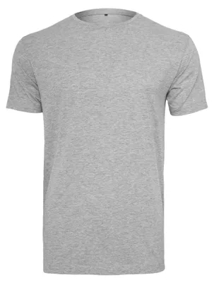 Produktbild von Build Your Brand - "Light" T-Shirt Rundhalsausschnitt für Herren/Damen Uni LT2132 (L) (Grau meliert)