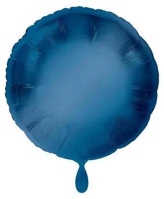 Immagine prodotto di Pallone in foil rotondo blu 45 cm