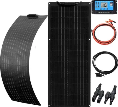 Immagine prodotto di Pannello solare, portatile, alta efficienza, 12V 100 kit solare B