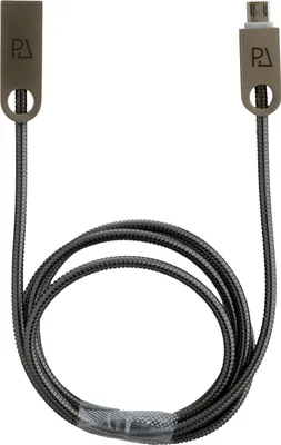 Produktbild von Peter Jäckel 15882, 1 m, Micro-USB A, Micro-USB A, Männlich/Weiblich, Schwarz