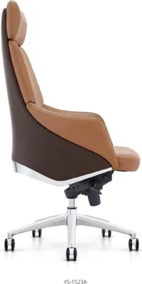 Obrázek produktu pro Křeslo z umělé kůže v černé barvě, moderní a elegantní, pohodlné sezení