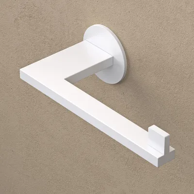 Produktbild von doporro Toilettenpapierhalter selbstklebend, Klopapierhalter aus Edelstahl ohne Bohren, Klorollenhalter für Badezimmer, Matt Weiß Lino-04