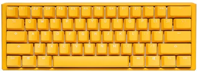 Obrázek produktu pro Ducky One 3 Yellow Mini - Mini - Kabelgebunden - USB - Mechanischer Switch - RGB-LED - Gelb