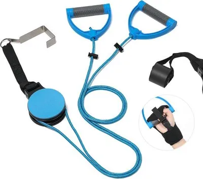 Immagine prodotto di Famanu: carrucola per esercizi e riabilitazione delle spalle - attrezzo per il fitness con maniglie