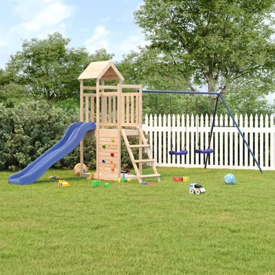 Produktbild von The Living Store Spielturm Massivholz Kiefer