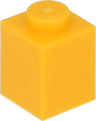 Produktbild von Lego® 10 Stück 3005 Stein Brick 1x1 Part Basic Steine 10 Helles Hellorange