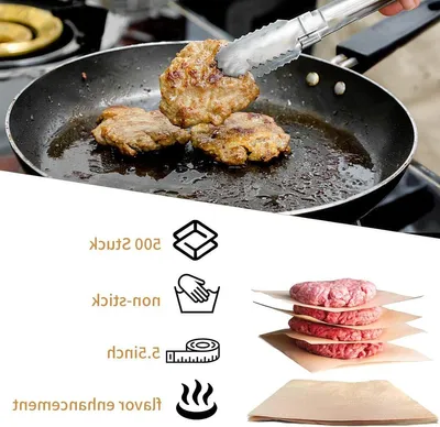 Antihaft Burgerpapier, Hauptbild