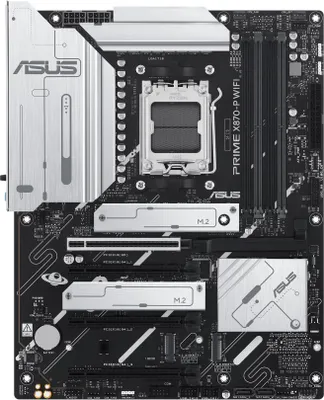 Produktbild von ASUS PRIME X870-P WIFI - Základná doska - ATX - Socket AM5 - AMD X870 Chipsatz - USB4, USB 3.2 Gen 2, USB-C 3.2 Gen2, USB 3.2 Gen 1 - Wi-Fi 7, Bluetooth, 2.5 Gigabit LAN - Grafika na doske (CPU erforderlich)