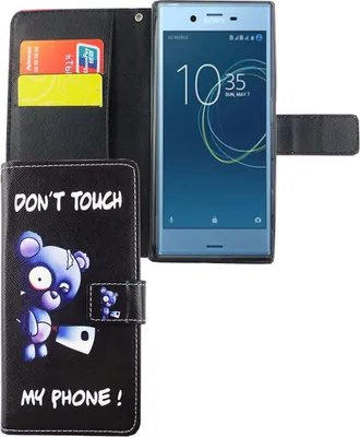 Produktbild von Handyhülle Tasche für Handy Sony Xperia XZs Bär mit Beil