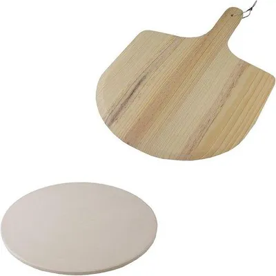 Obrázok produktu pre Kamenná doska na pizzu – 33 cm – 2-dielna