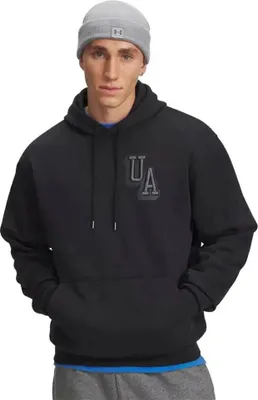 Produktbild von Under Armour Icon Fleece Graphic Kapuzenpullover Schwarz M Herren Schwarz M