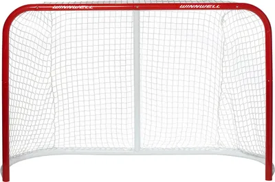 Produktbild von WINNWELL Hockeytor 72 Zoll aus Stahl mit Quicknet-System für Straßenhockey