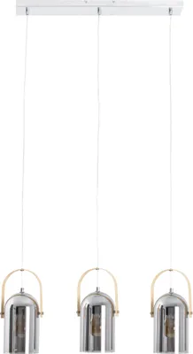 Image de Vidrio Lampe suspendue E27 argentée