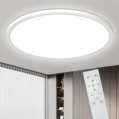 LED Deckenleuchte 24W rund dimmbar Fernbedienung Ø29cm