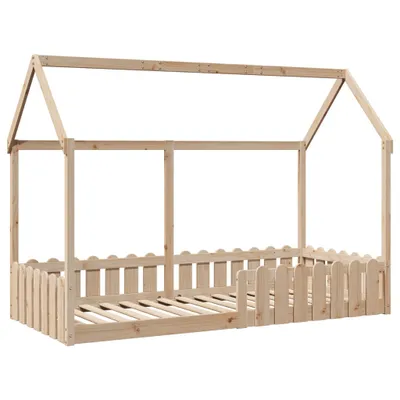 Obrázok produktu pre vidaXL Detská posteľ domček posteľ 90x190 cm masívne borovicové drevo
