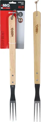 Produktbild von Grillgabel BBQ m.Holzgriff 46 12 Stück Verkaufseinheit 407591 8719202900811