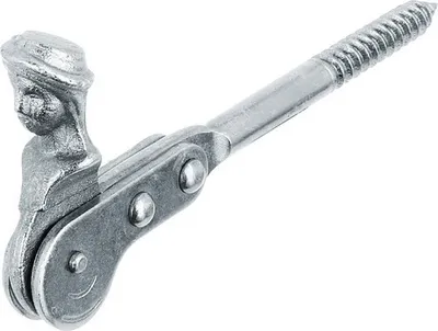 Produktbild von ALBERTS Fensterladenhalter Türhalter Feststeller Stopper Stahl blau verzinkt