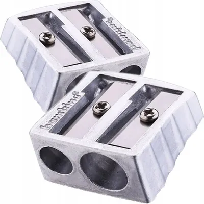 Produktbild von Metallspitzer Doppelwürfel BAMBINO Spitzer für Schulmäppchen