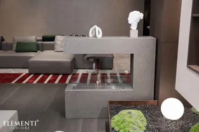 Obrázek produktu pro ROTTERDAM Ethanol Kamin - Spacegrau
