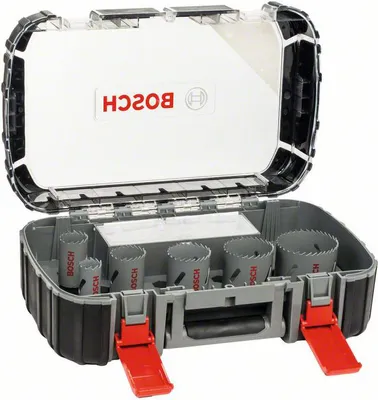 Obrázek produktu pro Bosch HSS bimetalová sada 6 ks pro elektrikáře 22 - 64 mm - 2608580885