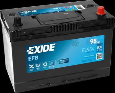 Produktbild von Exide EL954 Start-Stop EFB 12V 95Ah 800A Autobatterie