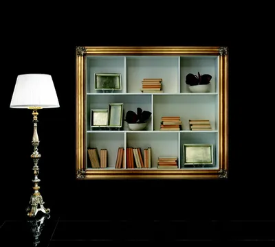 Immagine prodotto di Scaffale a muro Libreria Scaffale a muro Libreria soggiorno Scaffale a muro design Parete attrezzata