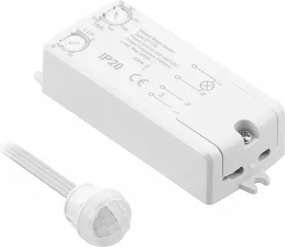 Obrázek produktu pro Detektor pohybu bílý CR-18.800W 240V 360st max.8m IP20 kompatibilní s LED CR-CR18000-00