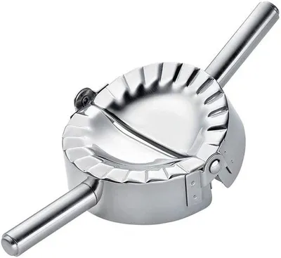 Produktbild von Beste Verwendung Artikel Rvs Ravioli Mold Pierogi Dumpling Maker Wrapper Pastry Deeg Cutter Küchenzubehör, 10 cm